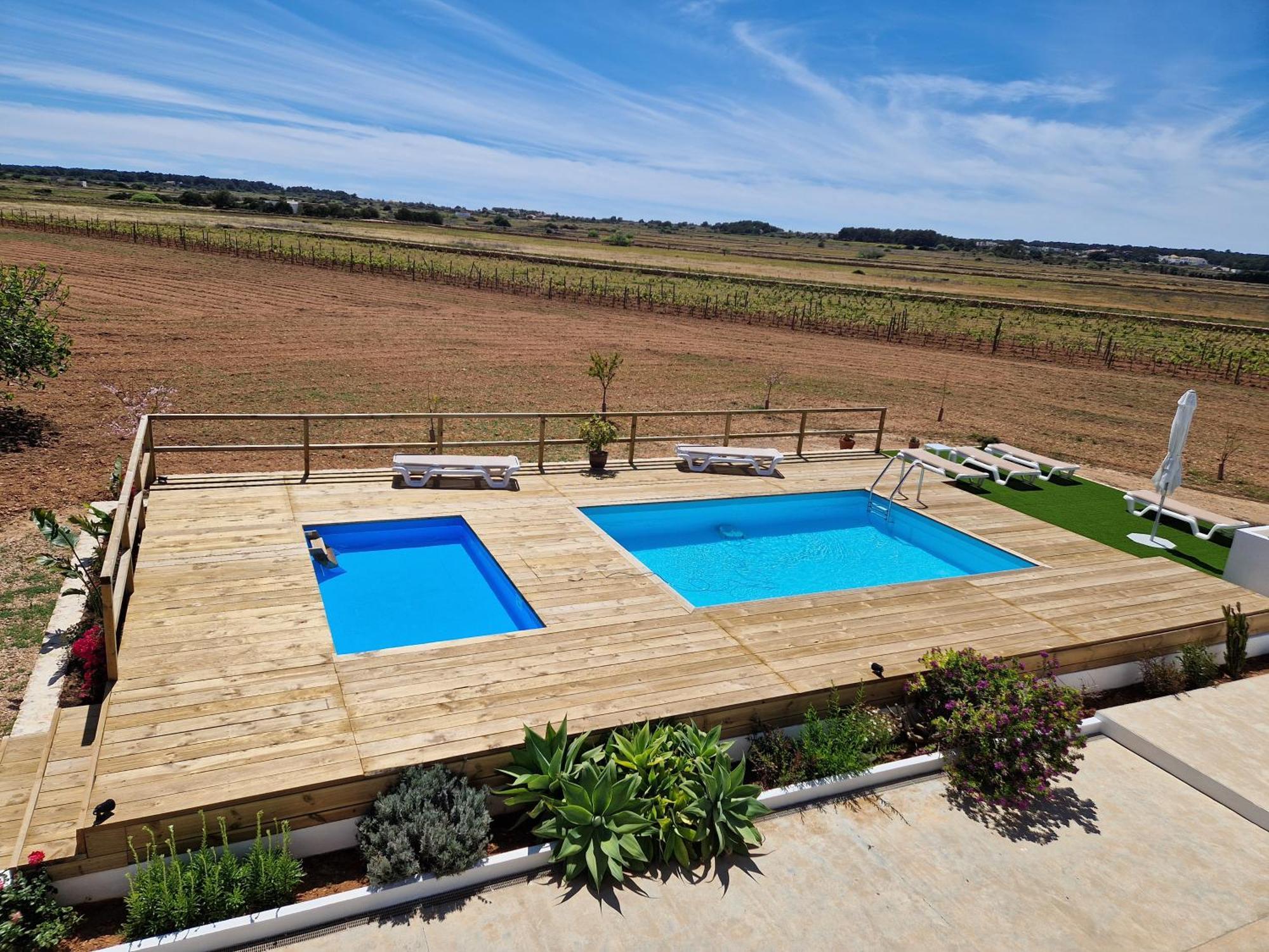 Ses Vinas De Cas Baixero Villa La Mola Bagian luar foto