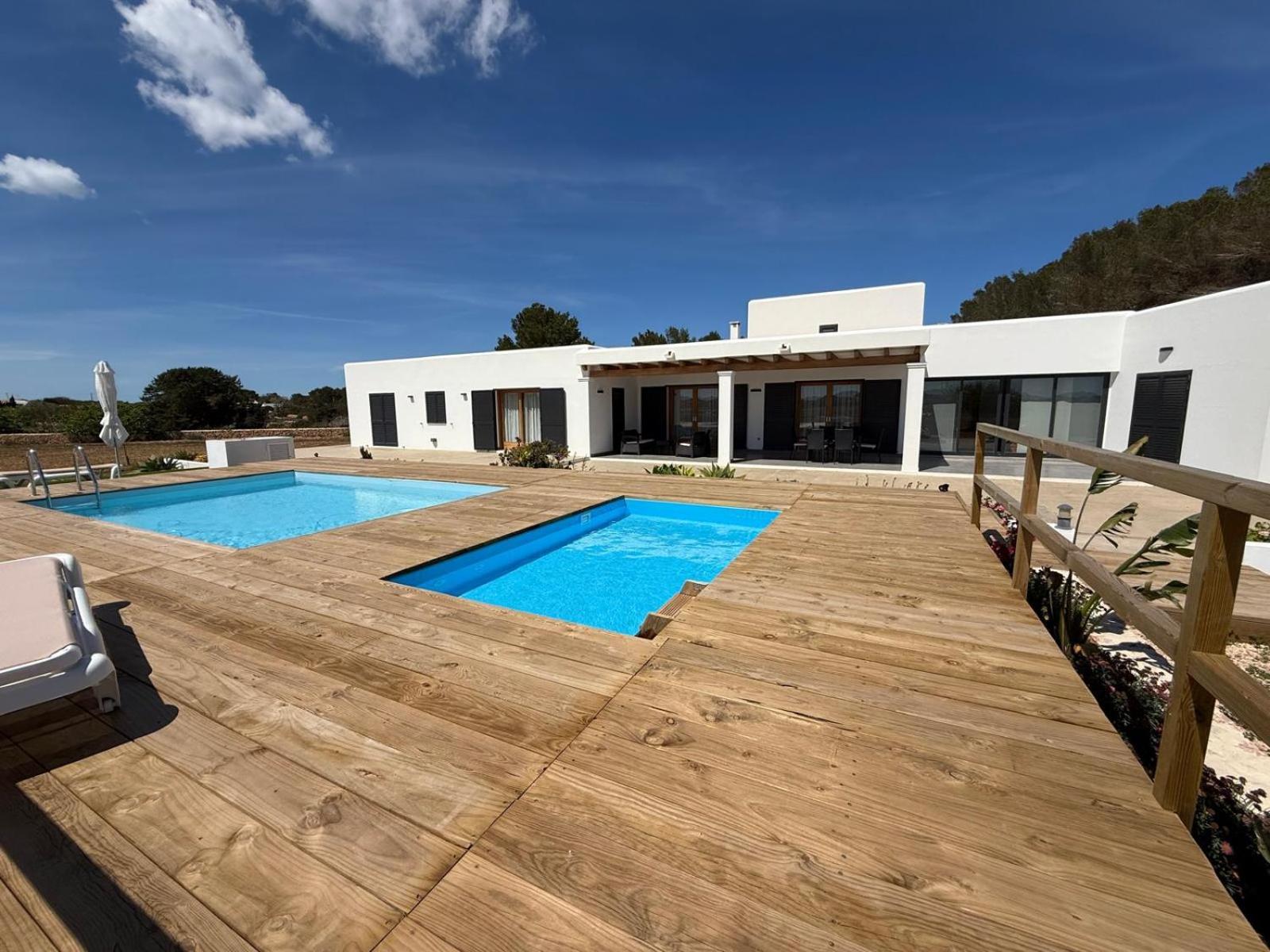 Ses Vinas De Cas Baixero Villa La Mola Bagian luar foto