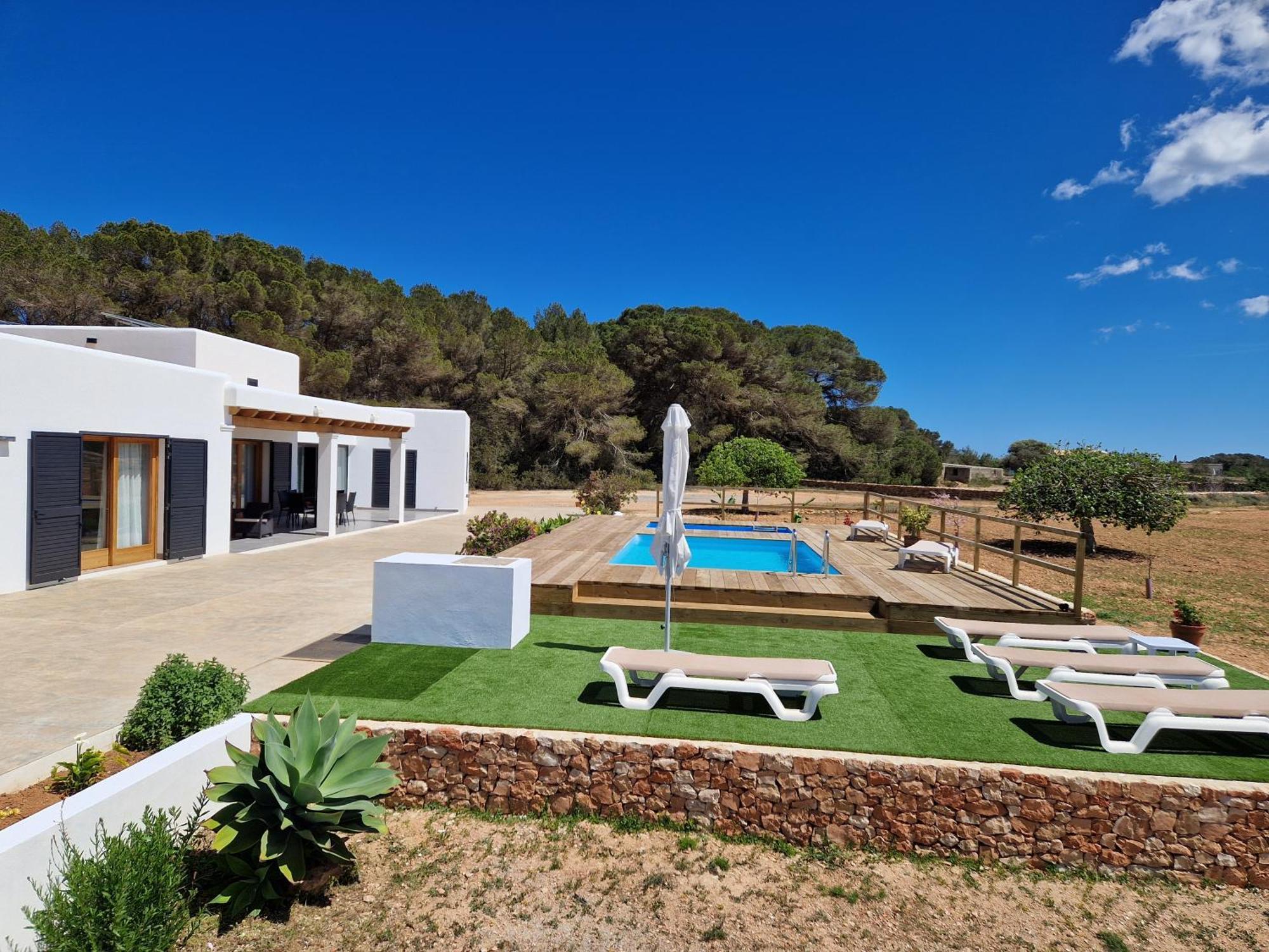 Ses Vinas De Cas Baixero Villa La Mola Bagian luar foto